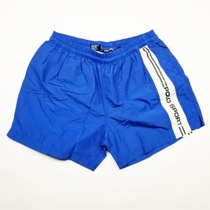 Polo Sport Ralph Lauren Mens Large Blue Swim Trunk
